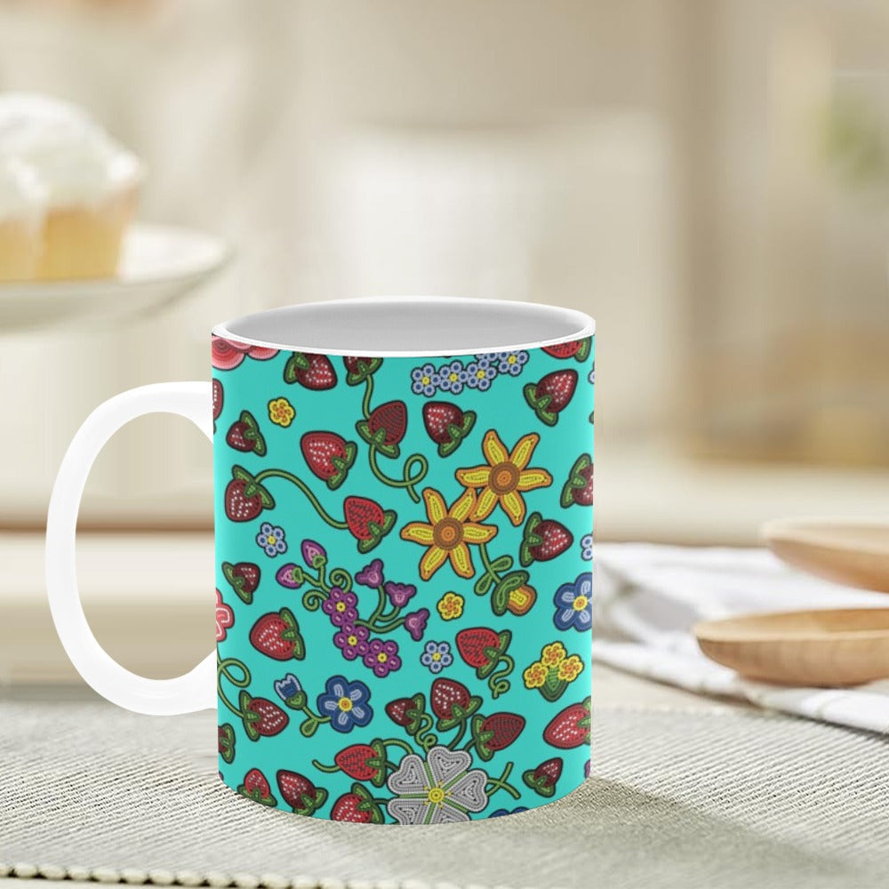 Berry Pop Turquoise Mug