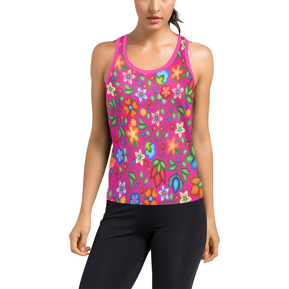 Morning Harmony Pink Racerback Tank Top