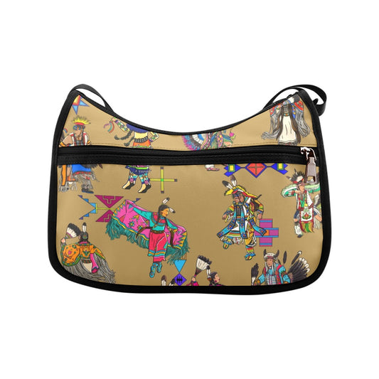 Grand Entry Dancers Earth Crossbody Bag
