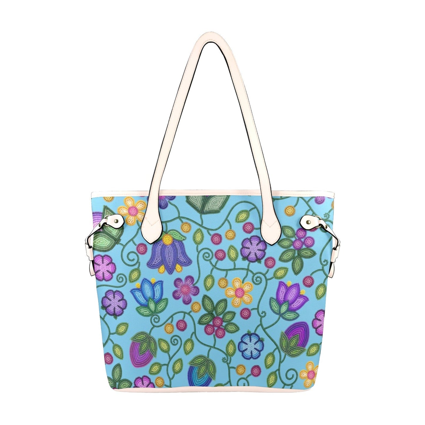 Bloom Uplift Sky Clover Canvas Tote