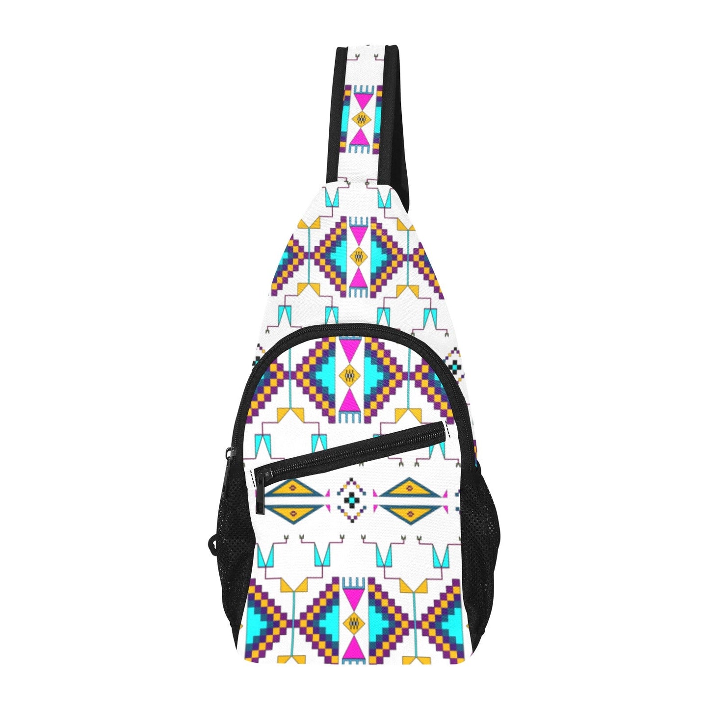 Rite of Passage White Chest Bag