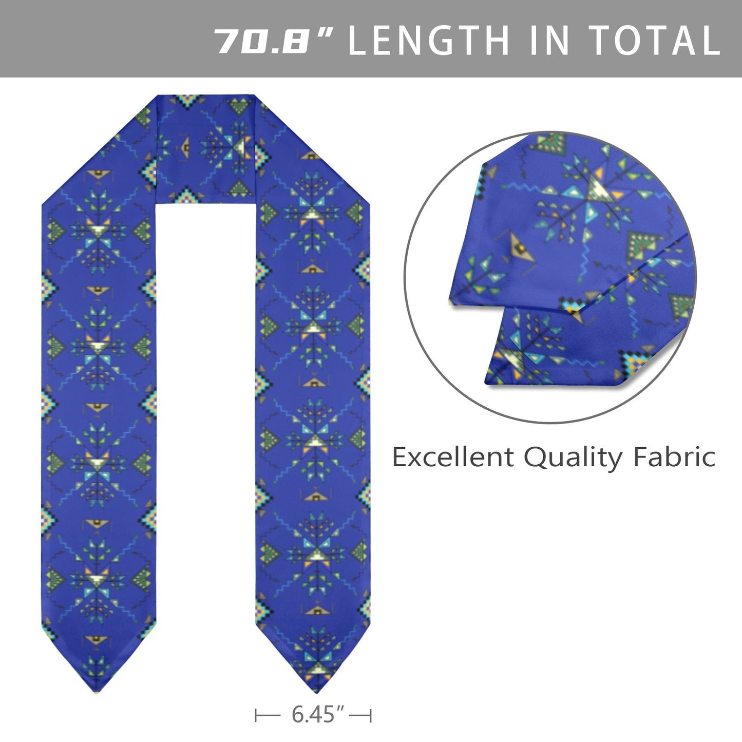 Bear Shield Graduation Stole