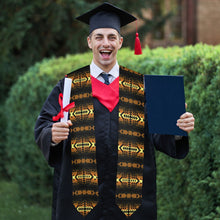 Load image into Gallery viewer, Black Rose Spring Canyon Tan Graduation Stole
