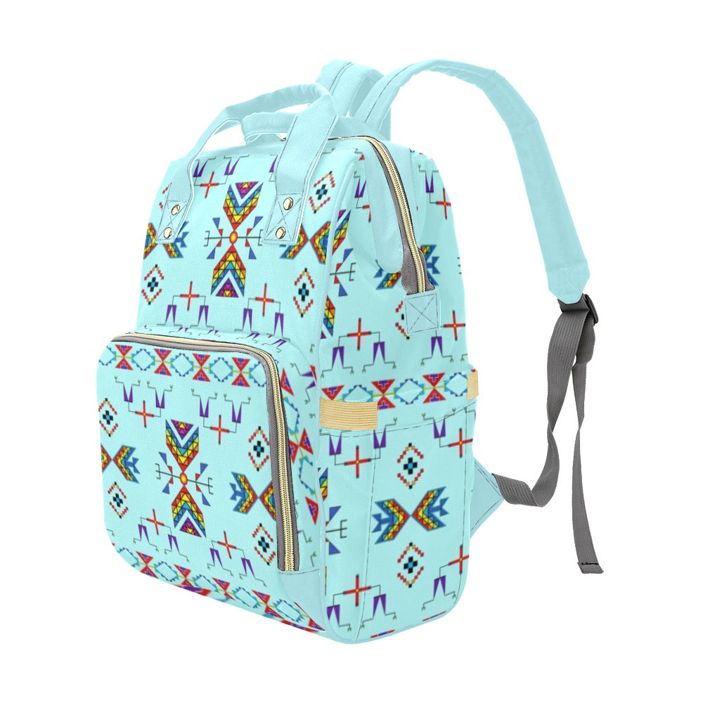 Rainy Chief Rainbow Robin Egg Multi-Function Diaper Backpack