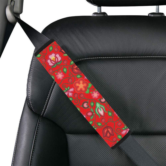 Rose Reverie Red Seat Belt Cover