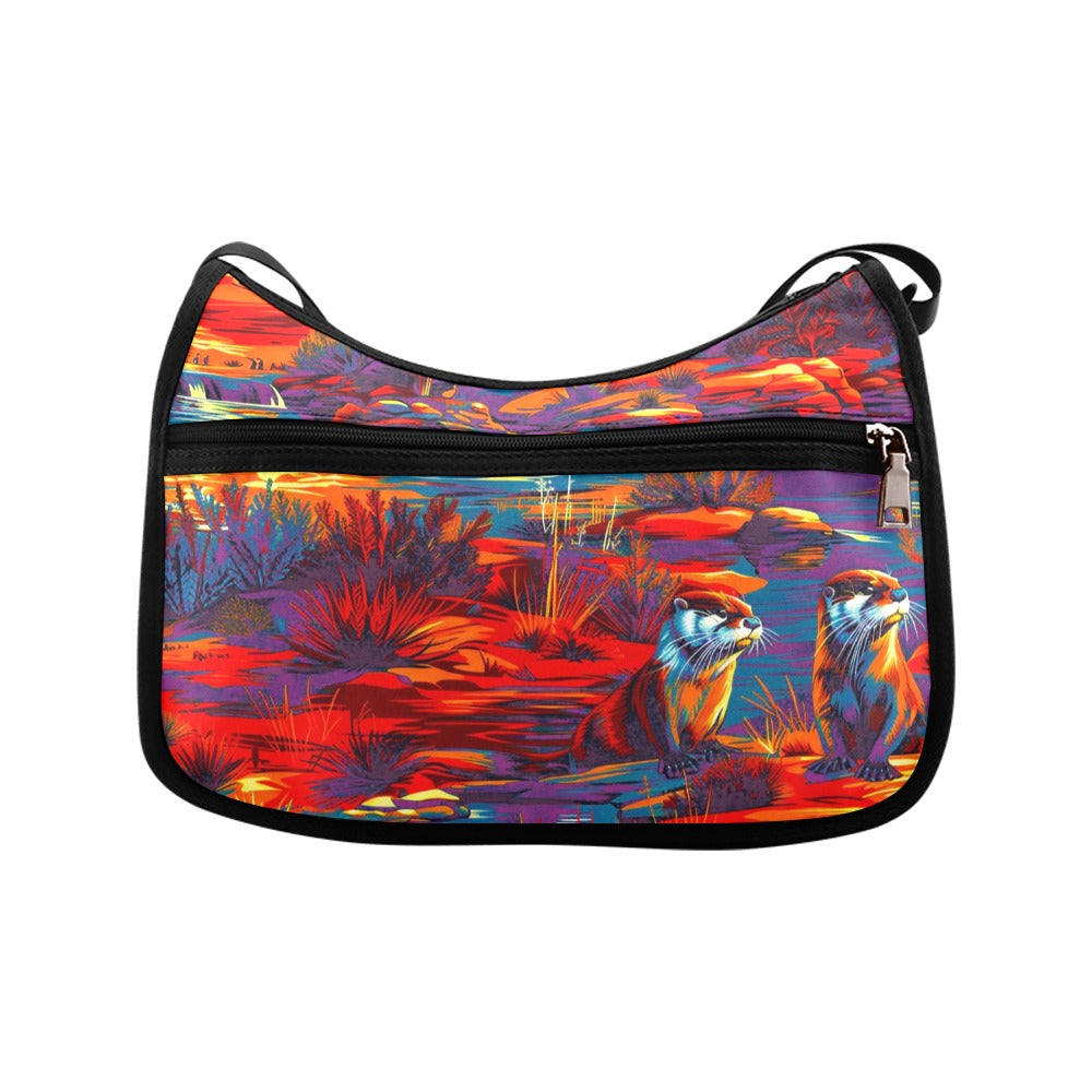 Silly Otters Crossbody Bag