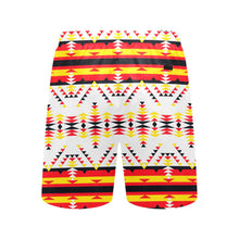 Load image into Gallery viewer, Visions of Peace Directions Men&#39;s Mid-Length Beach Shorts
