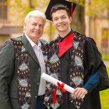 Load image into Gallery viewer, Hawk Feathers Graduation Stole
