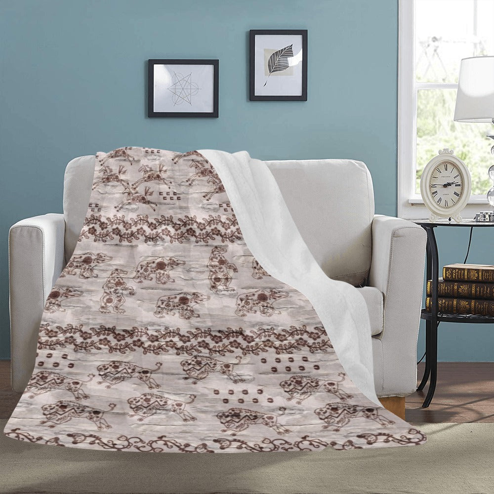 Sacred Run X-Large Micro Fleece Blanket