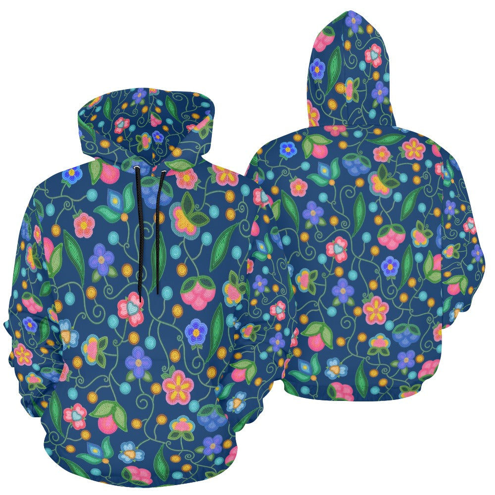 Skyberry Serenade Navy Hoodie for Men