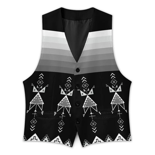 Owl Watcher Men's Sleeveless Suit Vest