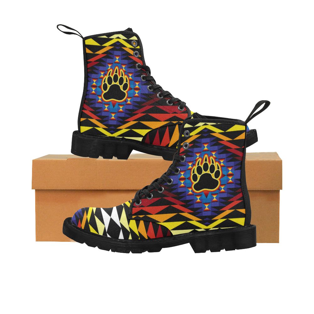 Sunset Bearpaw Blanket Boots