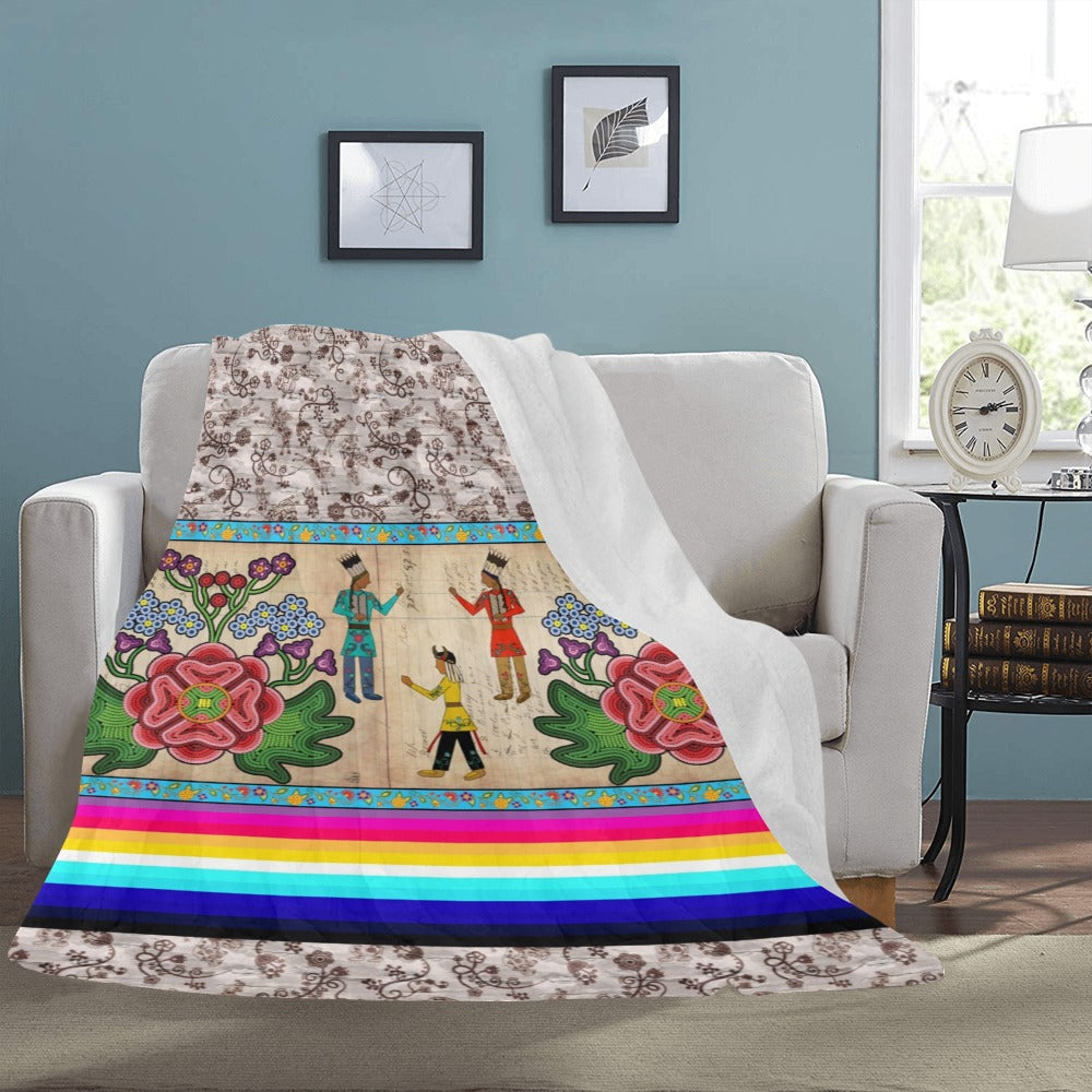 Kinship Ties X-Large Micro Fleece Blanket