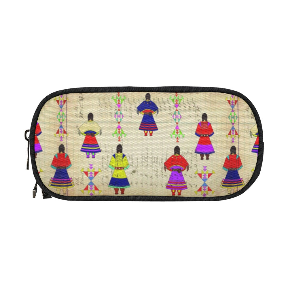 Ledger Round Dance Midnight Pencil Pouch