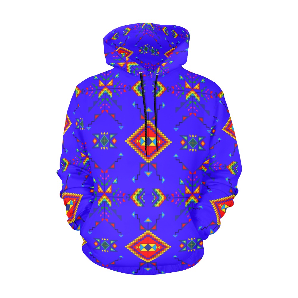Buffalo Jump Blue Hoodie for Men