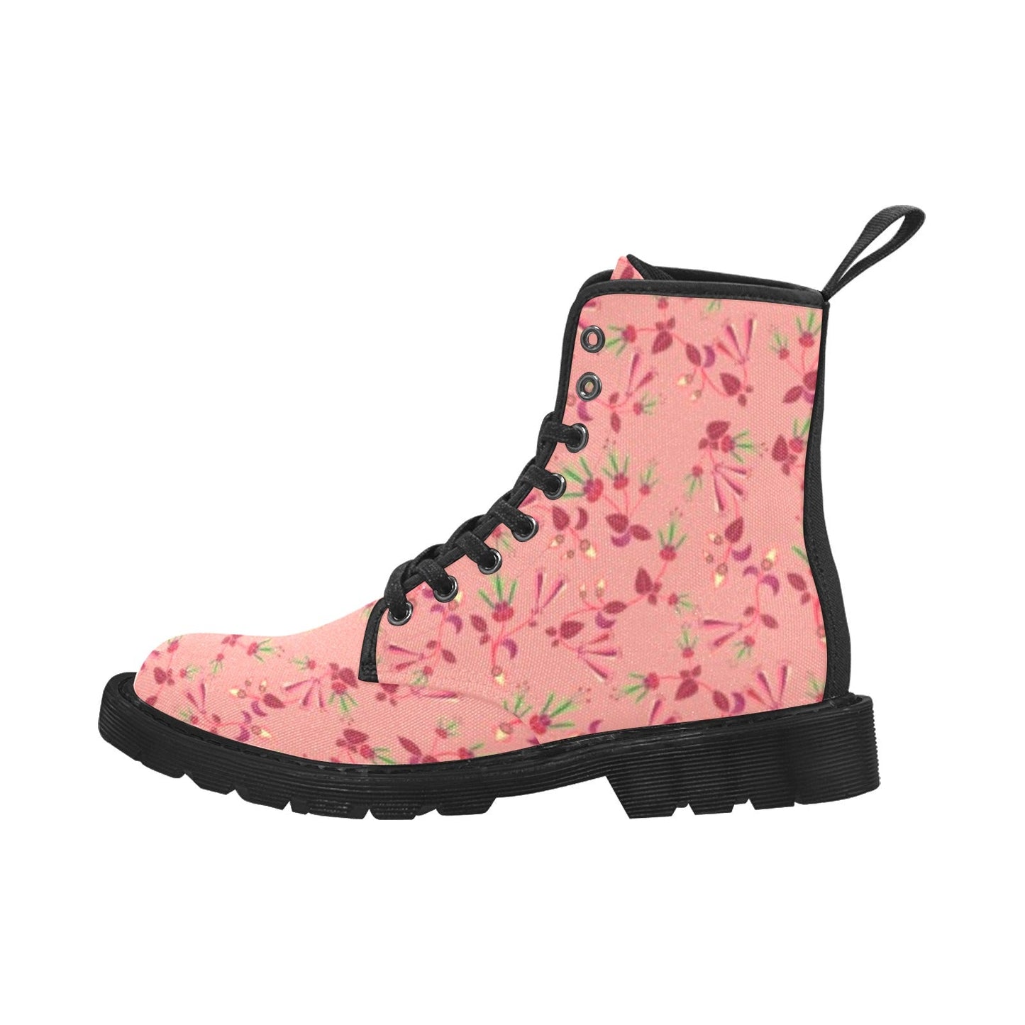 Swift Floral Peach Rouge Remix Boots for Men