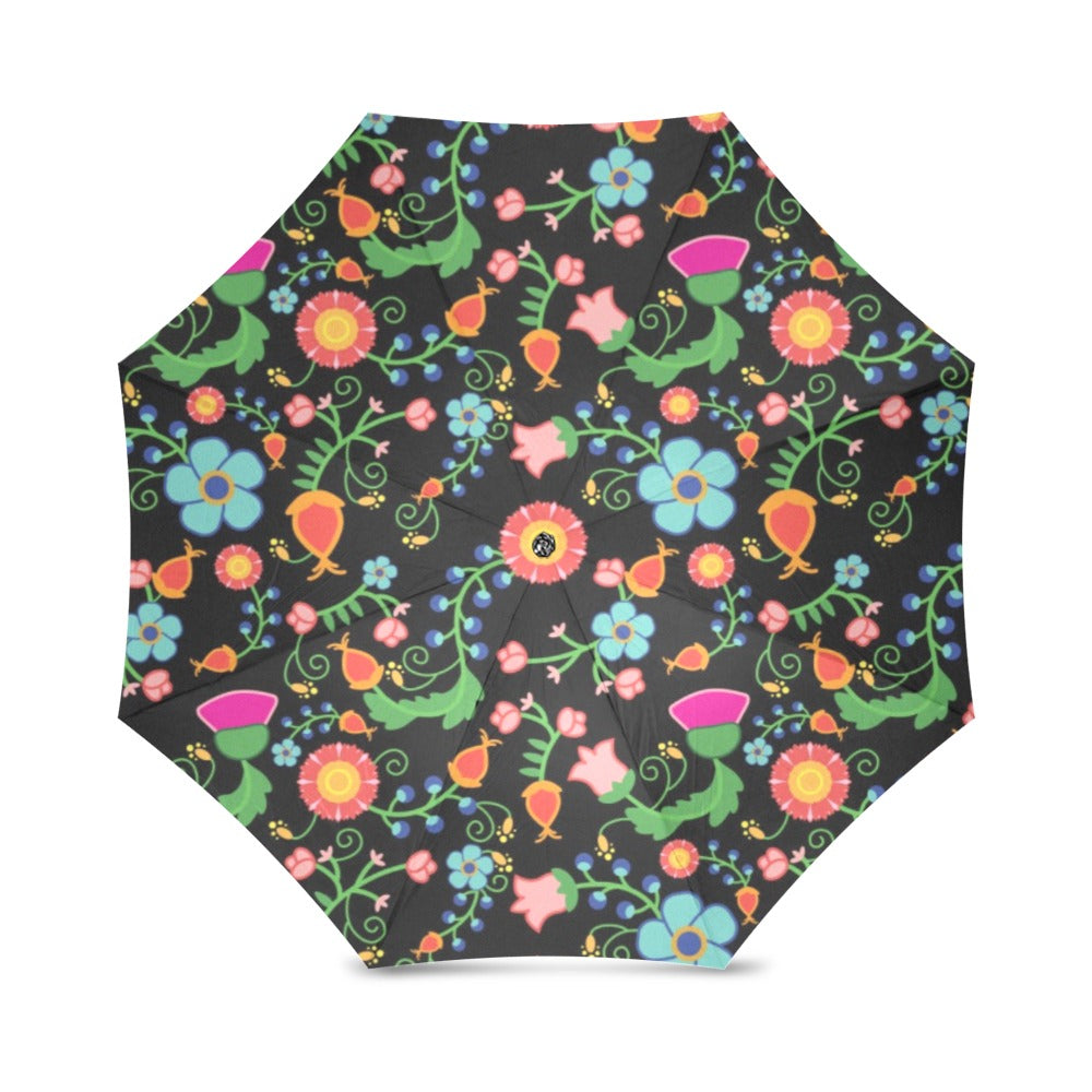 Bee Spring Night Foldable Umbrella