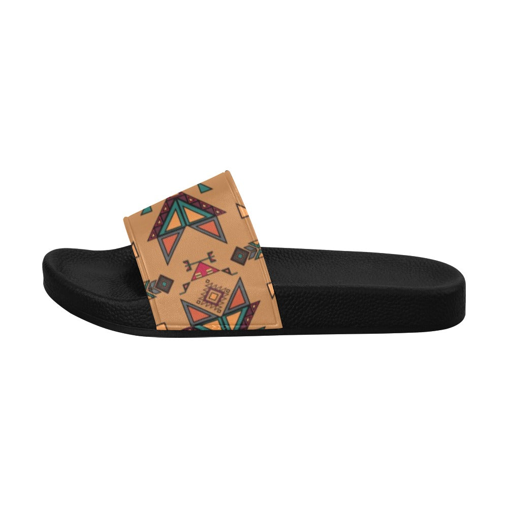 Arrow dawn Brown Women's Slide Sandals