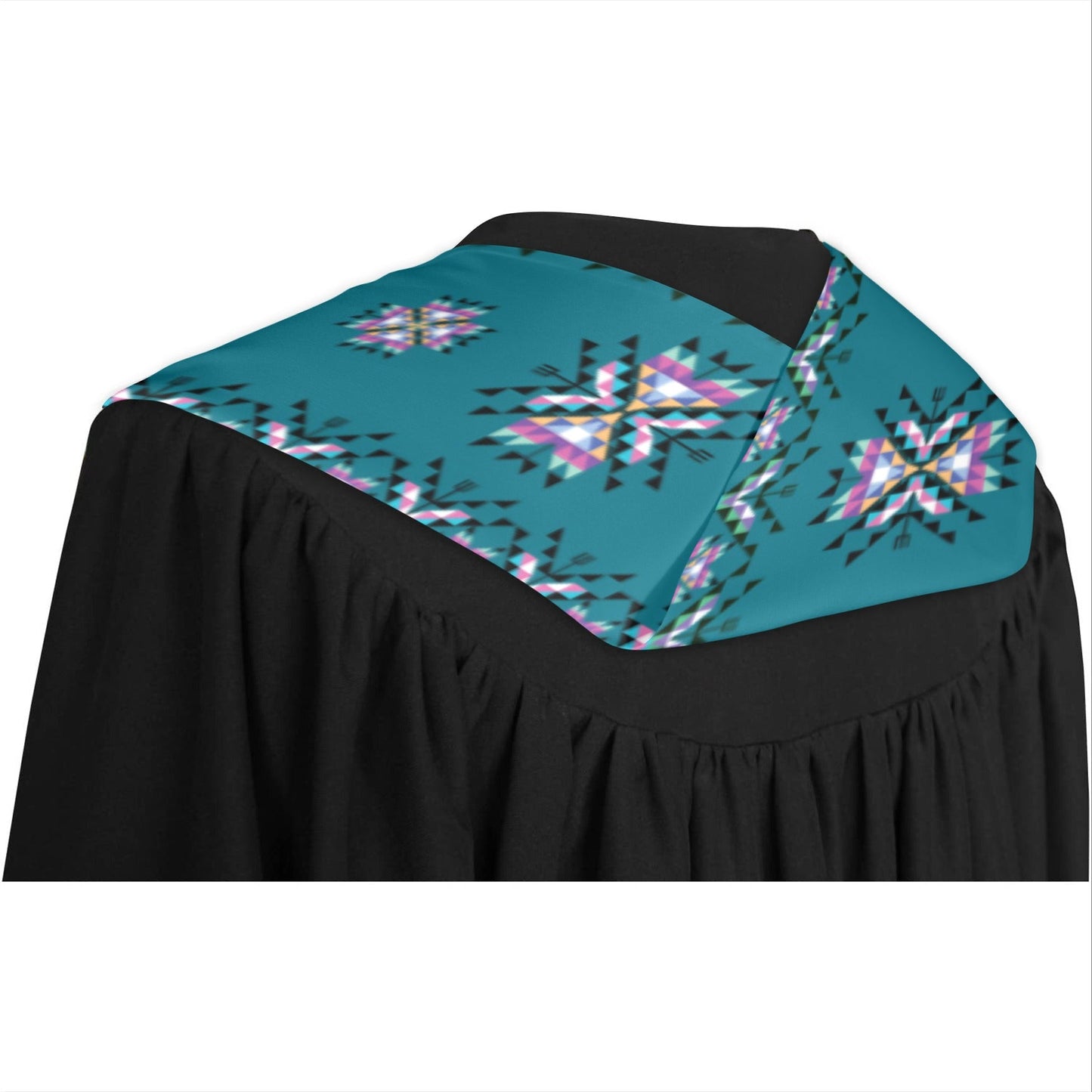 Medicine Lodge Dark Winter Graduation Stole