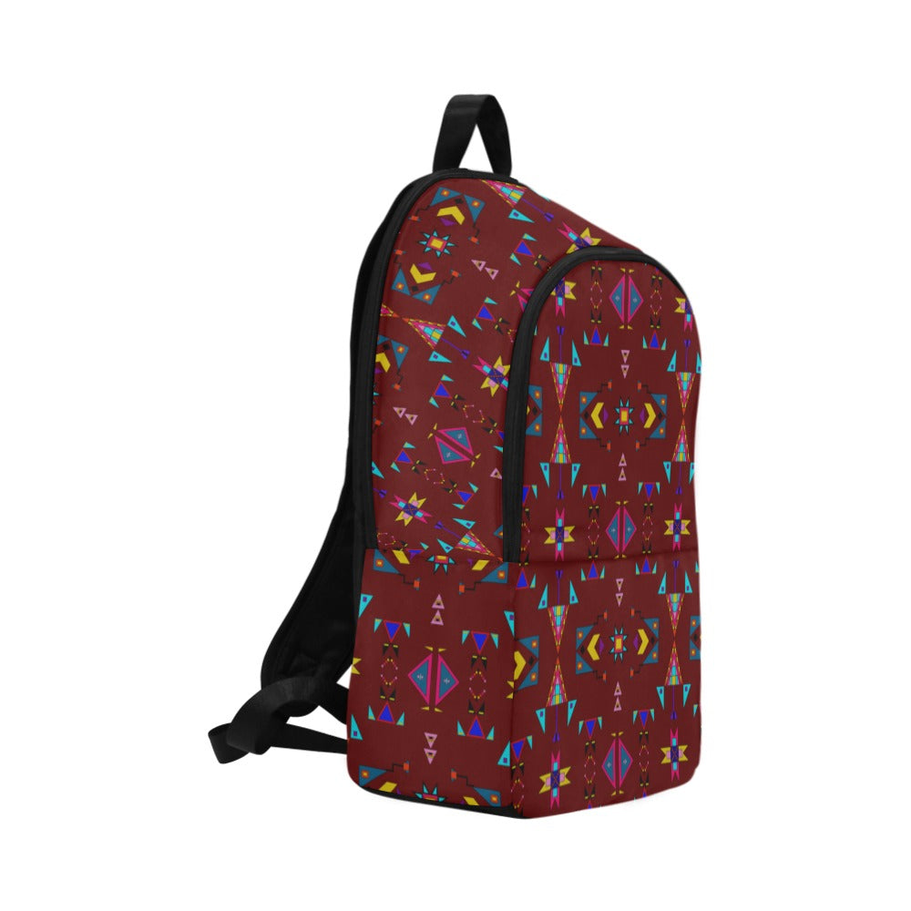 Enemy Territory Dark Maroon Backpack