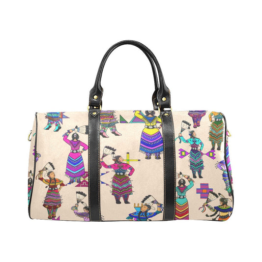 Women's Jingle Dancers Muslin Large Travel Bag