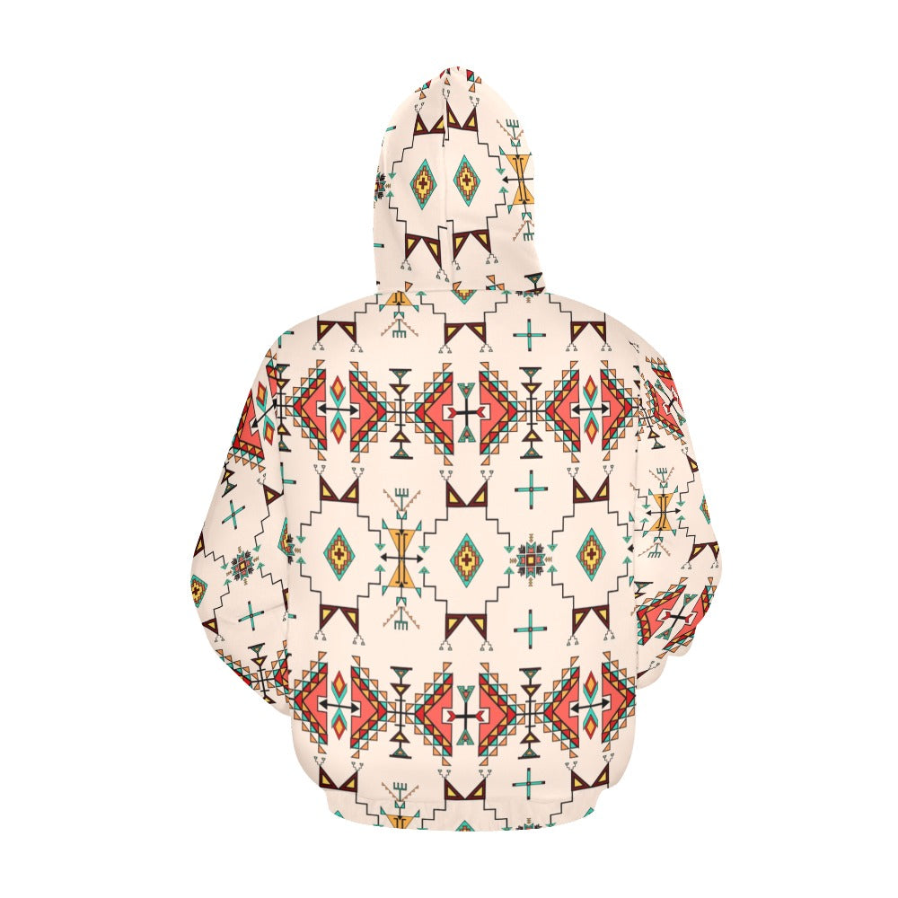 Thunder Flight Cream Hoodie for Men