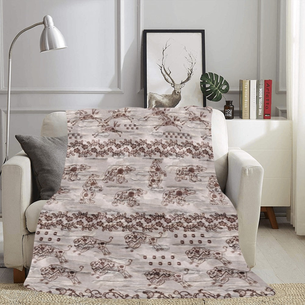 Sacred Run X-Large Micro Fleece Blanket