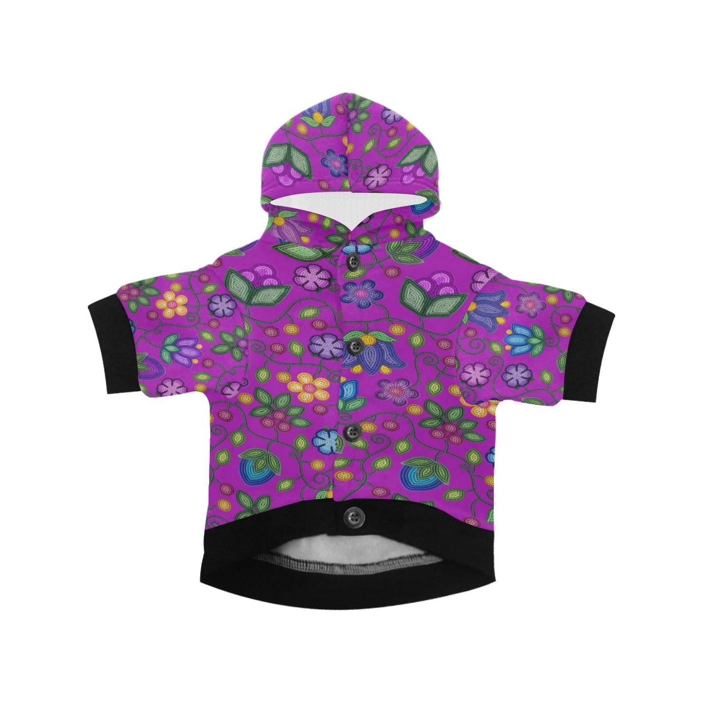 Bloom Uplift Purple Pet Hoodie