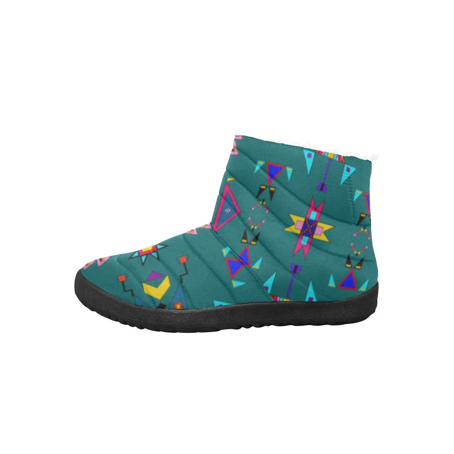 Enemy Territory Teal Women's Padded Winter Boot