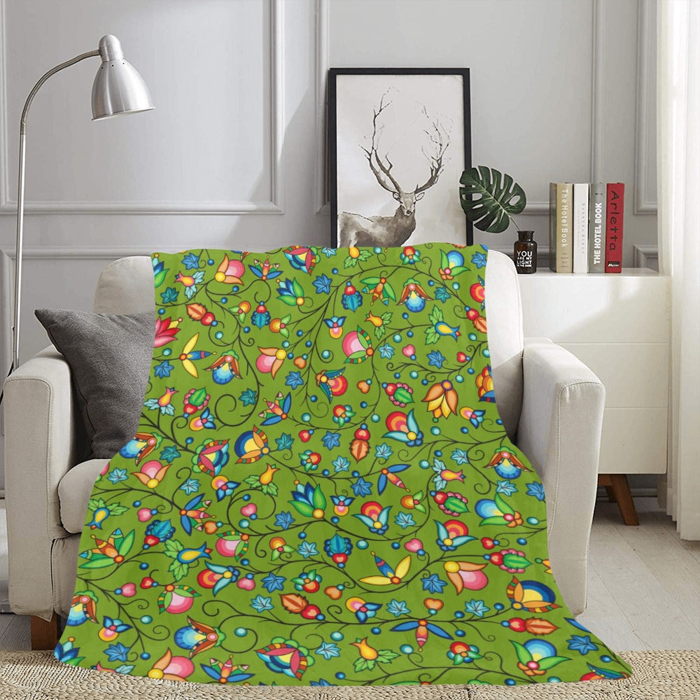 Prairie Plains Spirit Sweetgrass X-Large Micro Fleece Blanket
