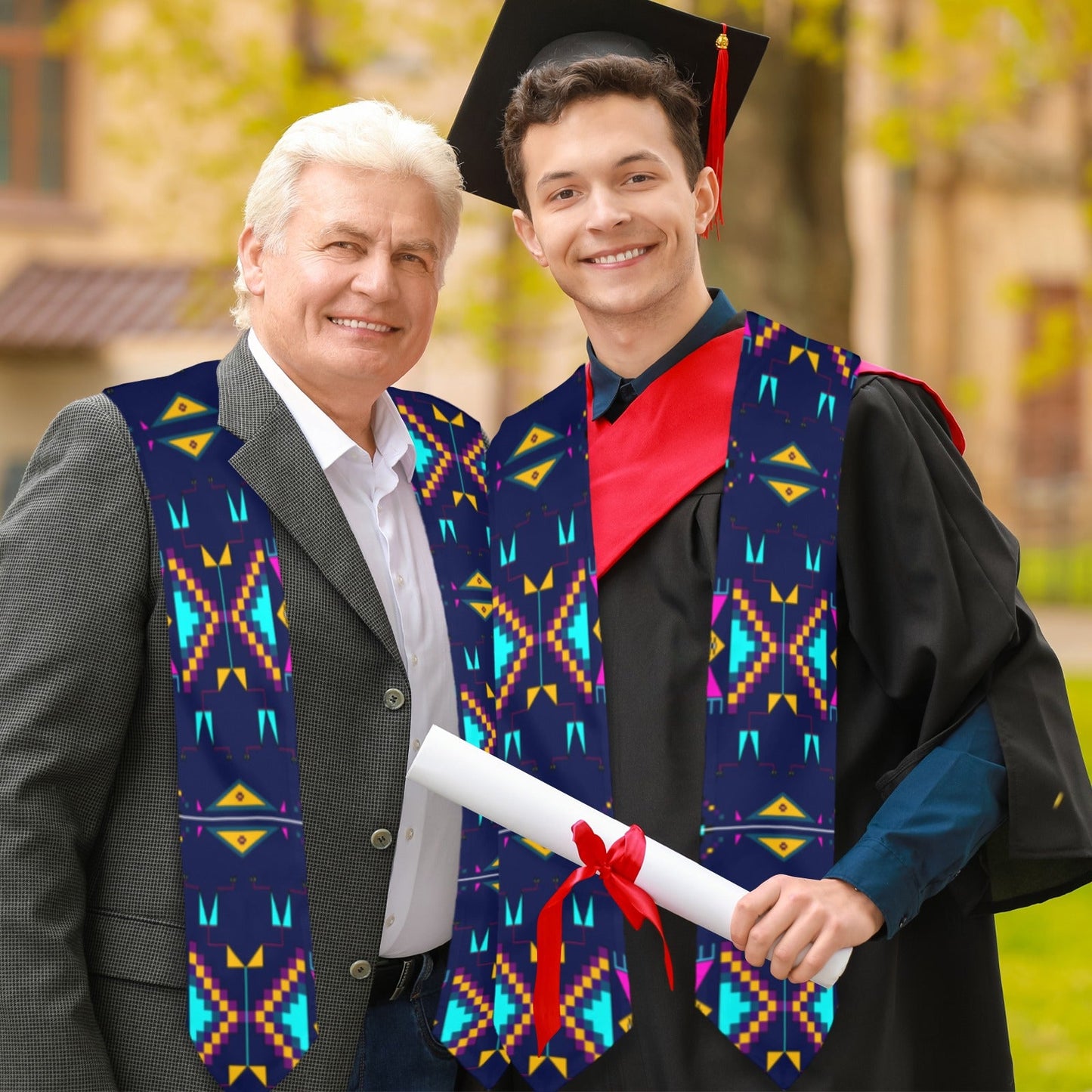 Rite of Passage Prairie Night Graduation Stole