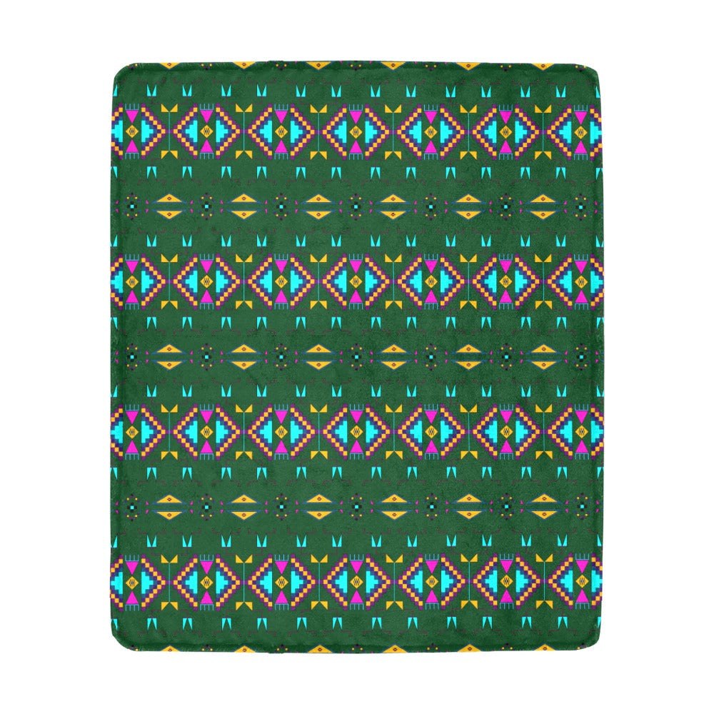 Rite of Passage Squash Leaf Ultra-Soft Micro Fleece Blanket 50"x60"