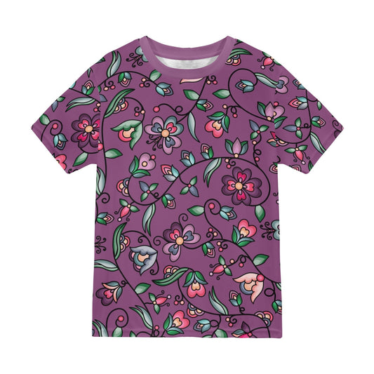 Amber Evening Garland Purple T-shirt for Men