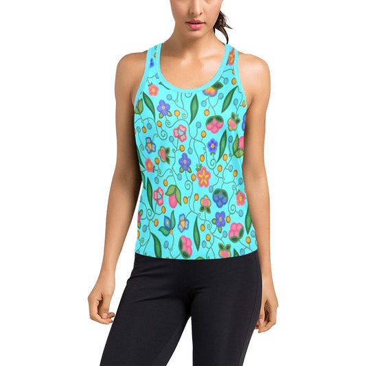 Skyberry Serenade Sky Racerback Tank Top