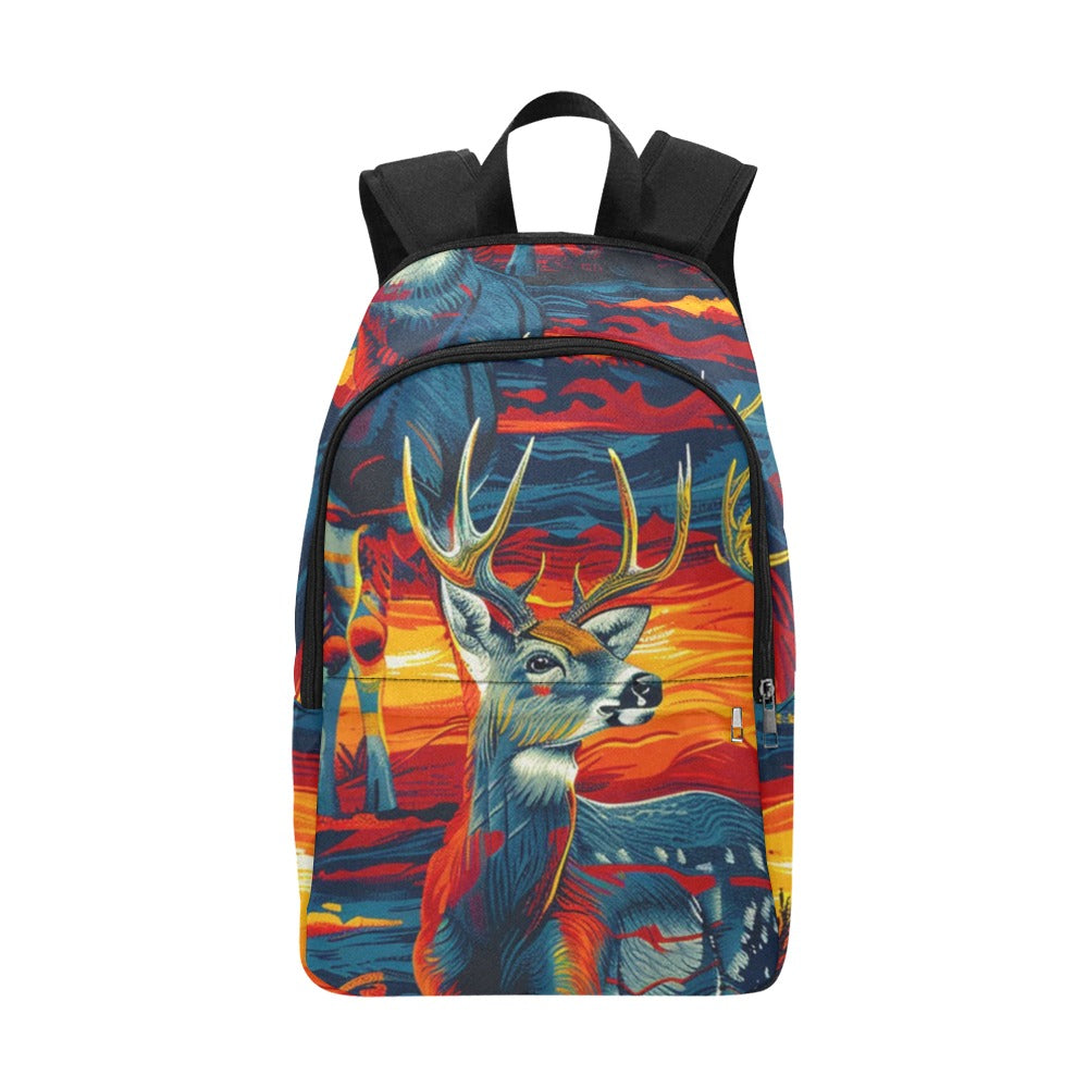 Nosey Bucks Fabric Backpack for Adult