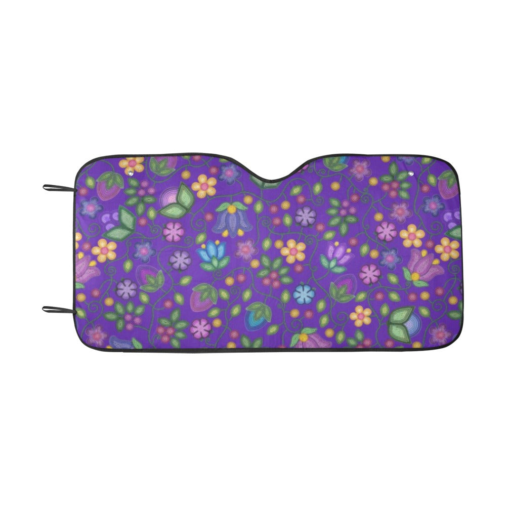 Bloom Uplift Indigo Car Sun Shade 55"x30"