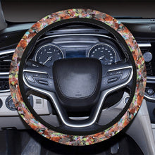 Load image into Gallery viewer, Culture in Nature Orange Steering Wheel Cover with Elastic Edge
