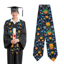 Load image into Gallery viewer, Floral Damask Graduation Stole
