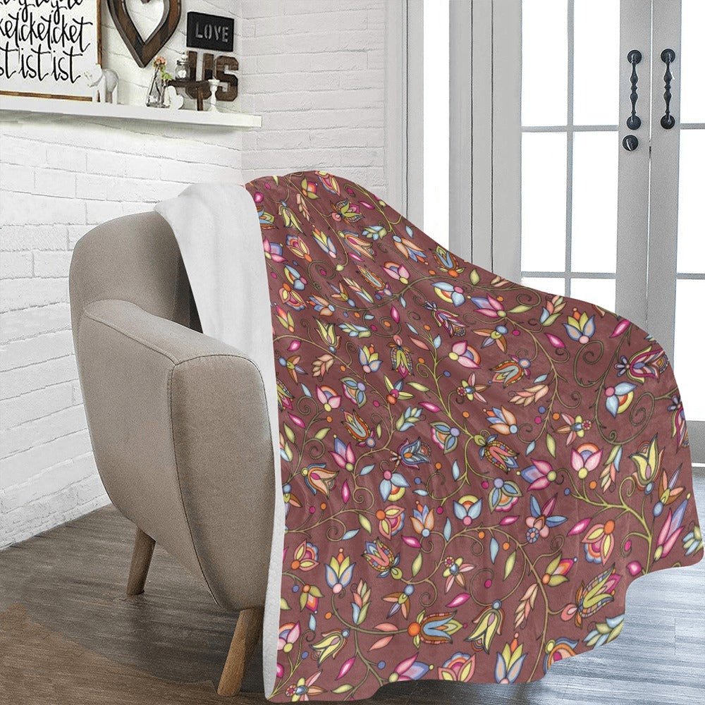 Buffalo Bloom Clay X-Large Micro Fleece Blanket