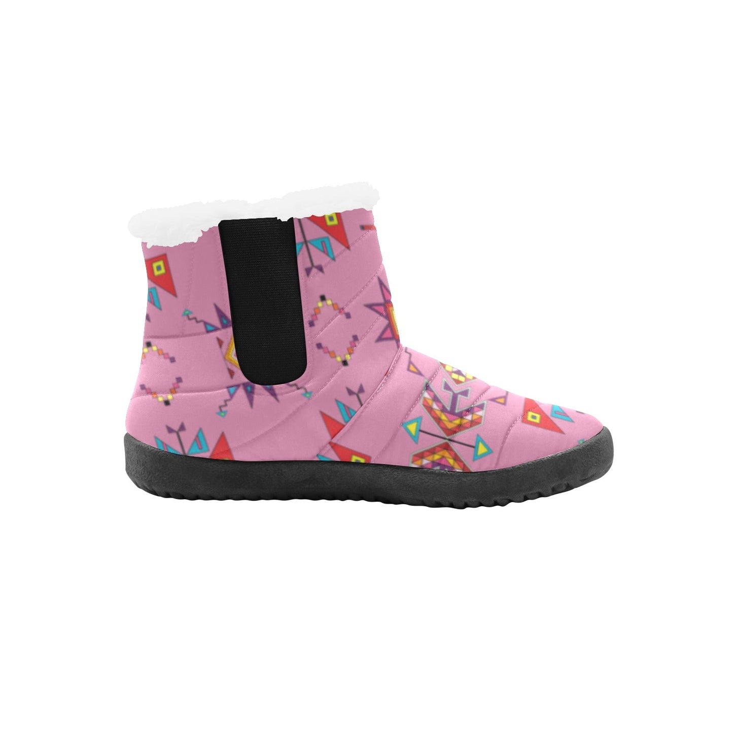 Scattered Generations Pink Women's Padded Winter Boot