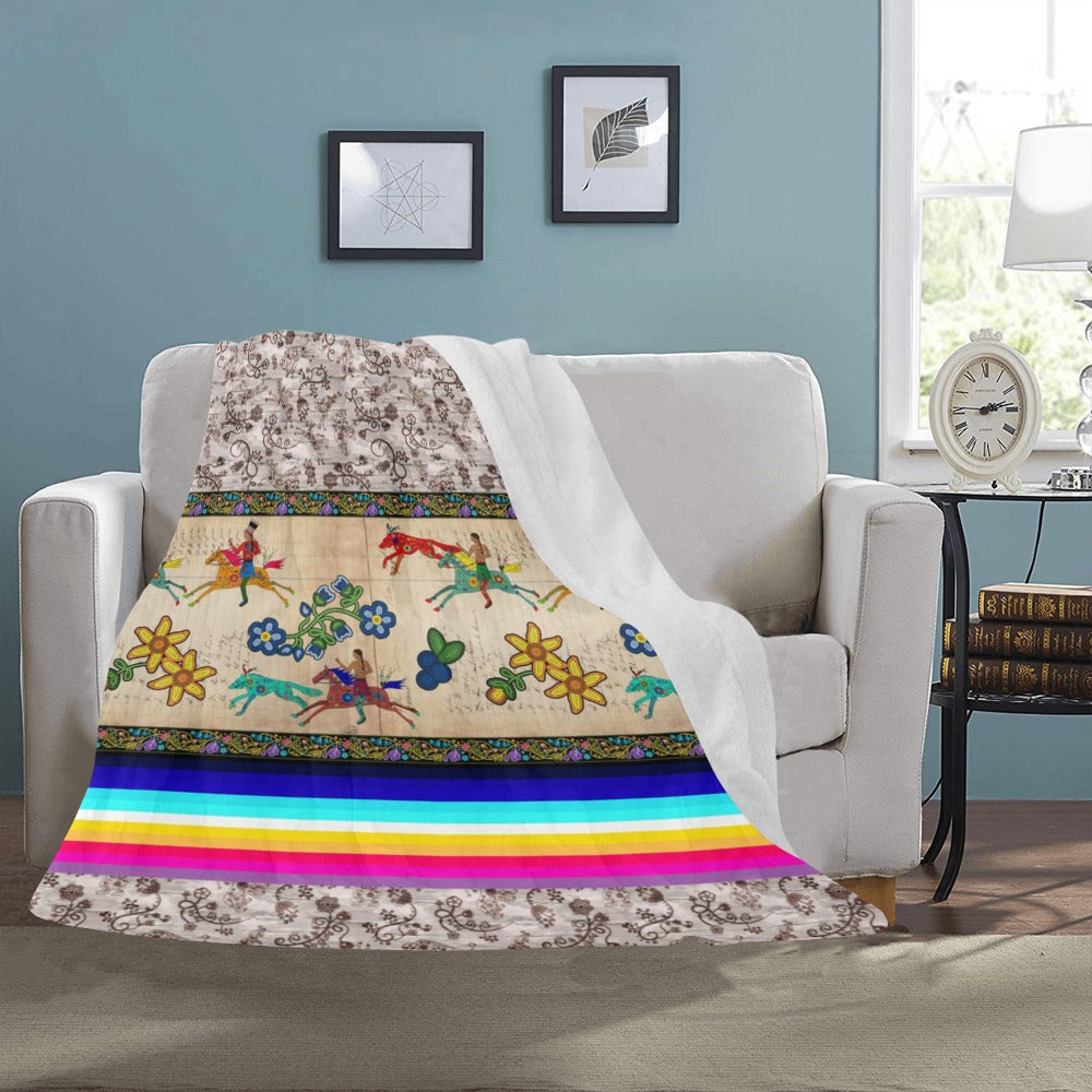 Brothers Race Ultra-Soft Micro Fleece Blanket 50"x60"