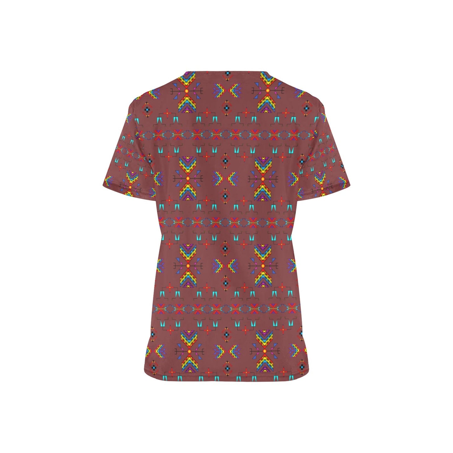 Rainy Chief Rainbow Earth Clay Scrub Top