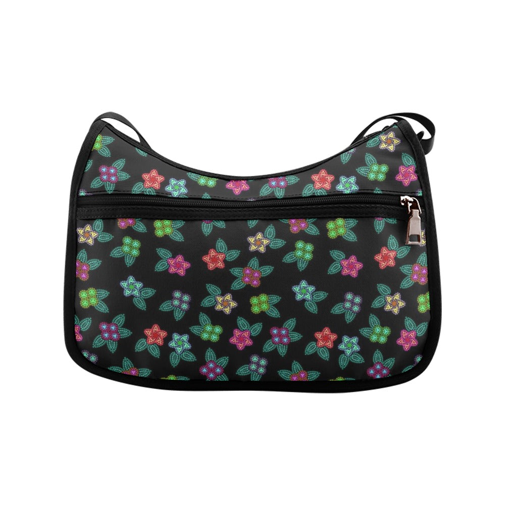 Berry Flowers Crossbody Bag