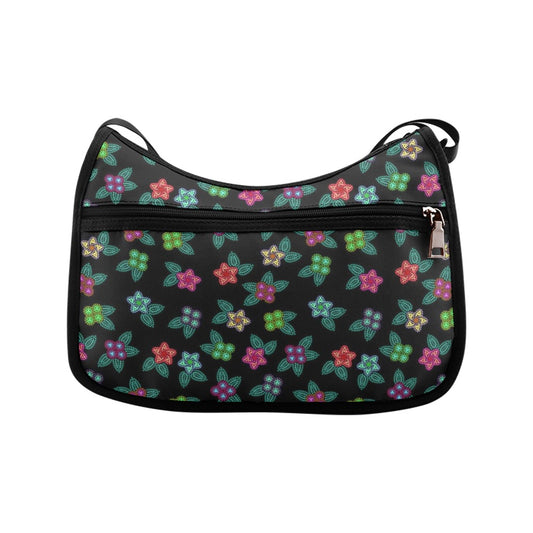 Berry Flowers Crossbody Bag