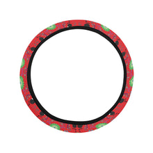 Load image into Gallery viewer, New Growth Vermillion Steering Wheel Cover with Elastic Edge
