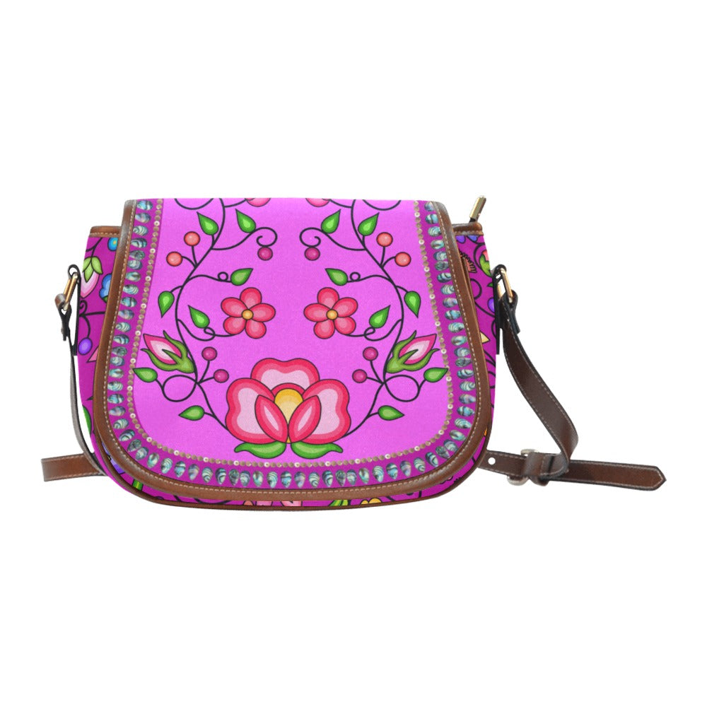 Grandmother Legacy Saddle Bag/Large - Magenta