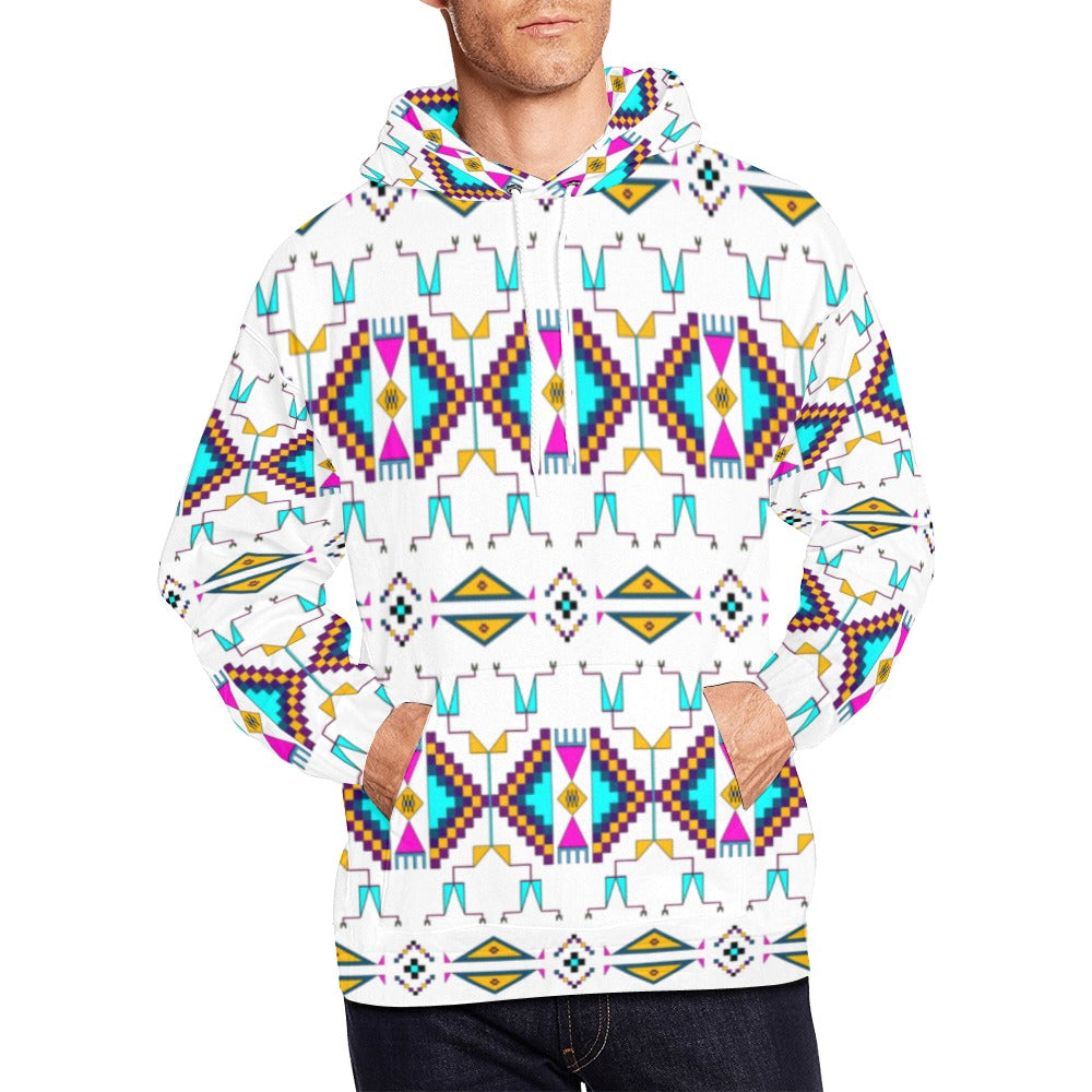 Rite of Passage White Hoodie for Men