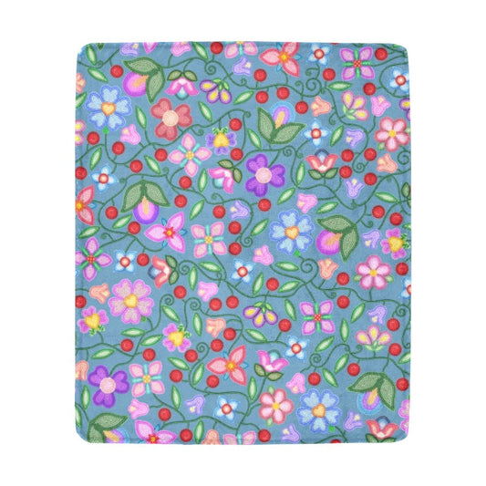 Petal Harmony River Large Micro Fleece Blanket