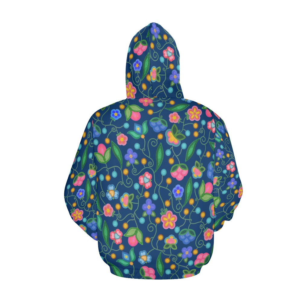 Skyberry Serenade Navy Hoodie for Men