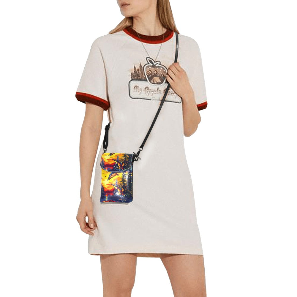 Woodpecker Medicine Small Cell Phone Purse